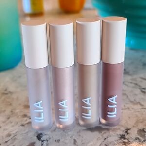 Ilia liquid powder eye tint set of 4